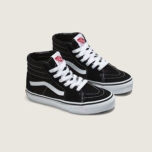 Vans Kids Black & White Sk8-Hi Classics